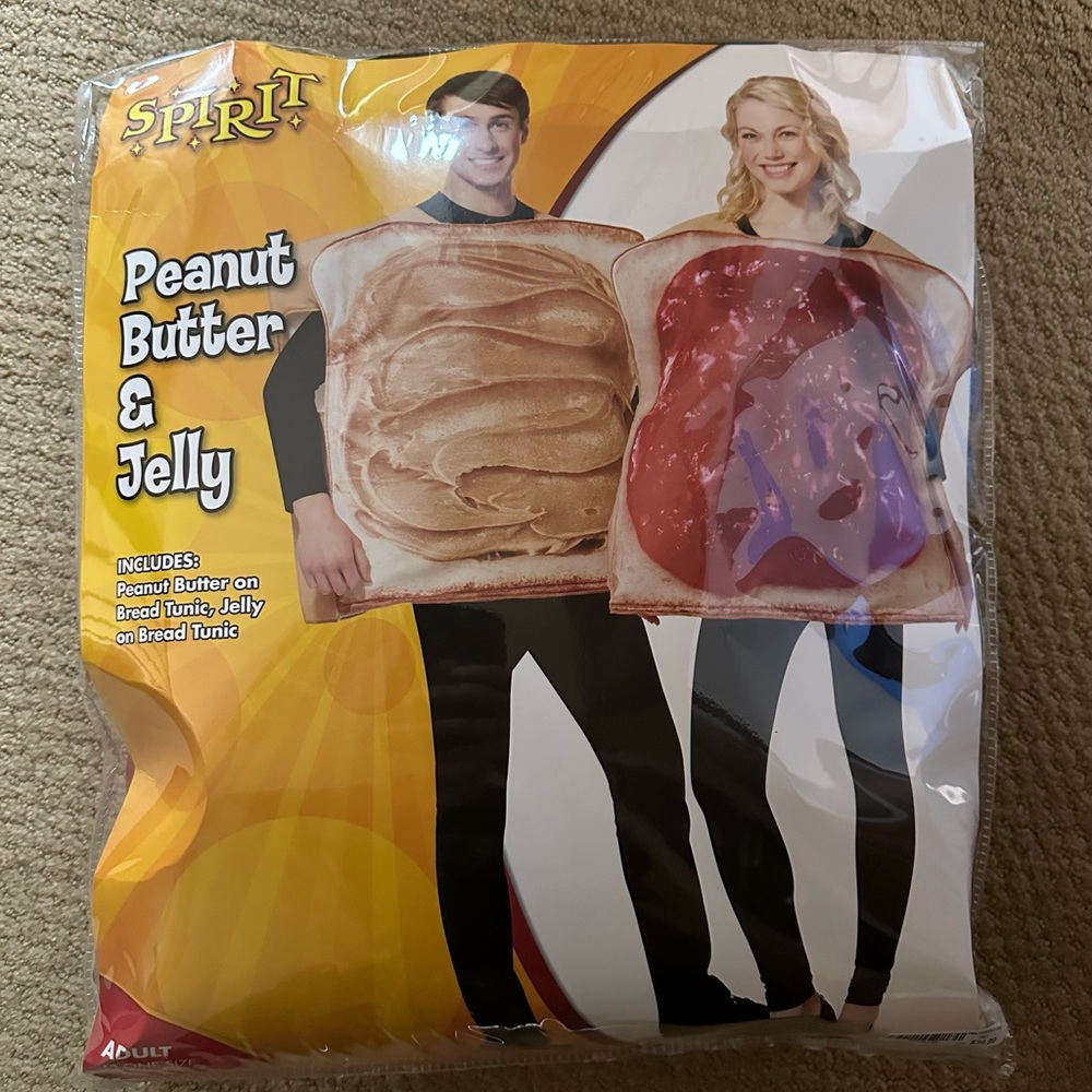Peanut butter and Jelly Halloween Costume